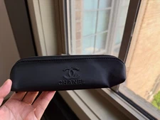 Chanel Cosmetic Makeup Travel Pouch Pencil Bag