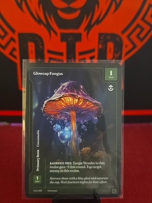 Wonders of the First - Glowcap Fungus 344/401 Primary Item NM Unplayed Common