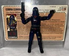 GI Joe Hooded Cobra Commander Mail Away Uncut File Card ‘84 100% Complete Hasbro