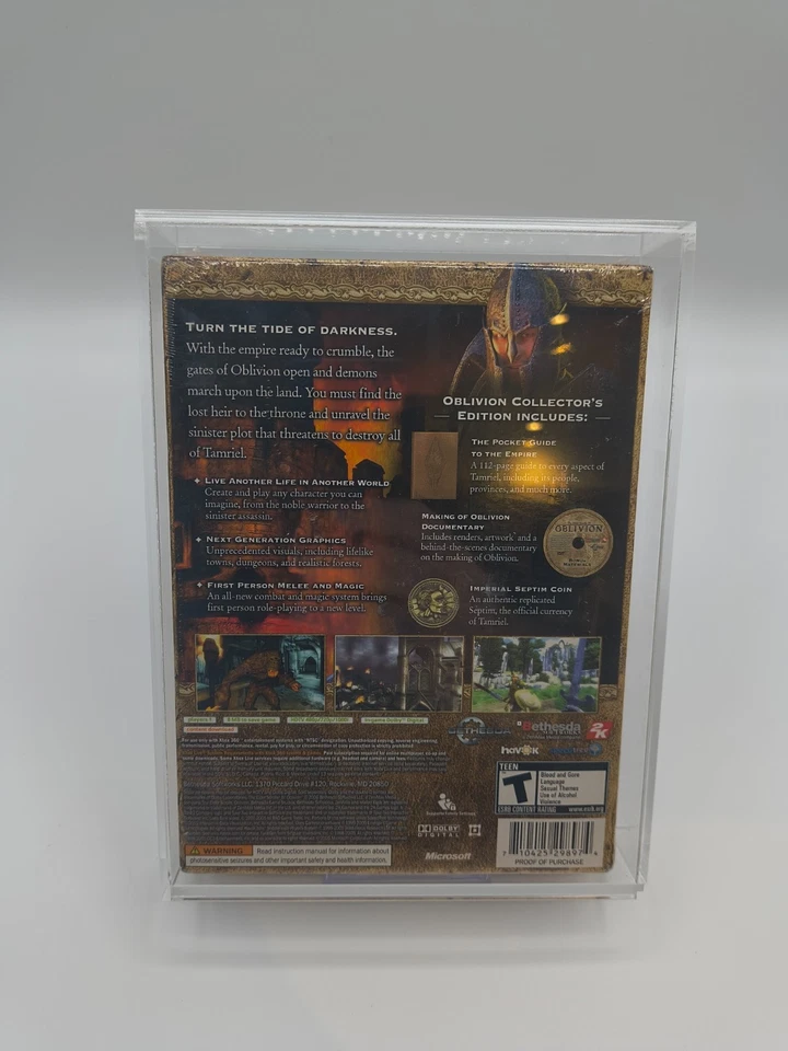 The Elder Scrolls IV Oblivion Collectors Edition Xbox 360 SEALED PRISTINE - Image 2 of 4