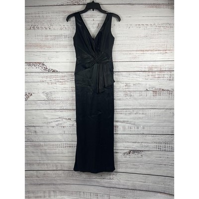 Badgley Mischka Collection Dress Women's 2 Sleeveless Formal Maxi Gown  Elegant | eBay