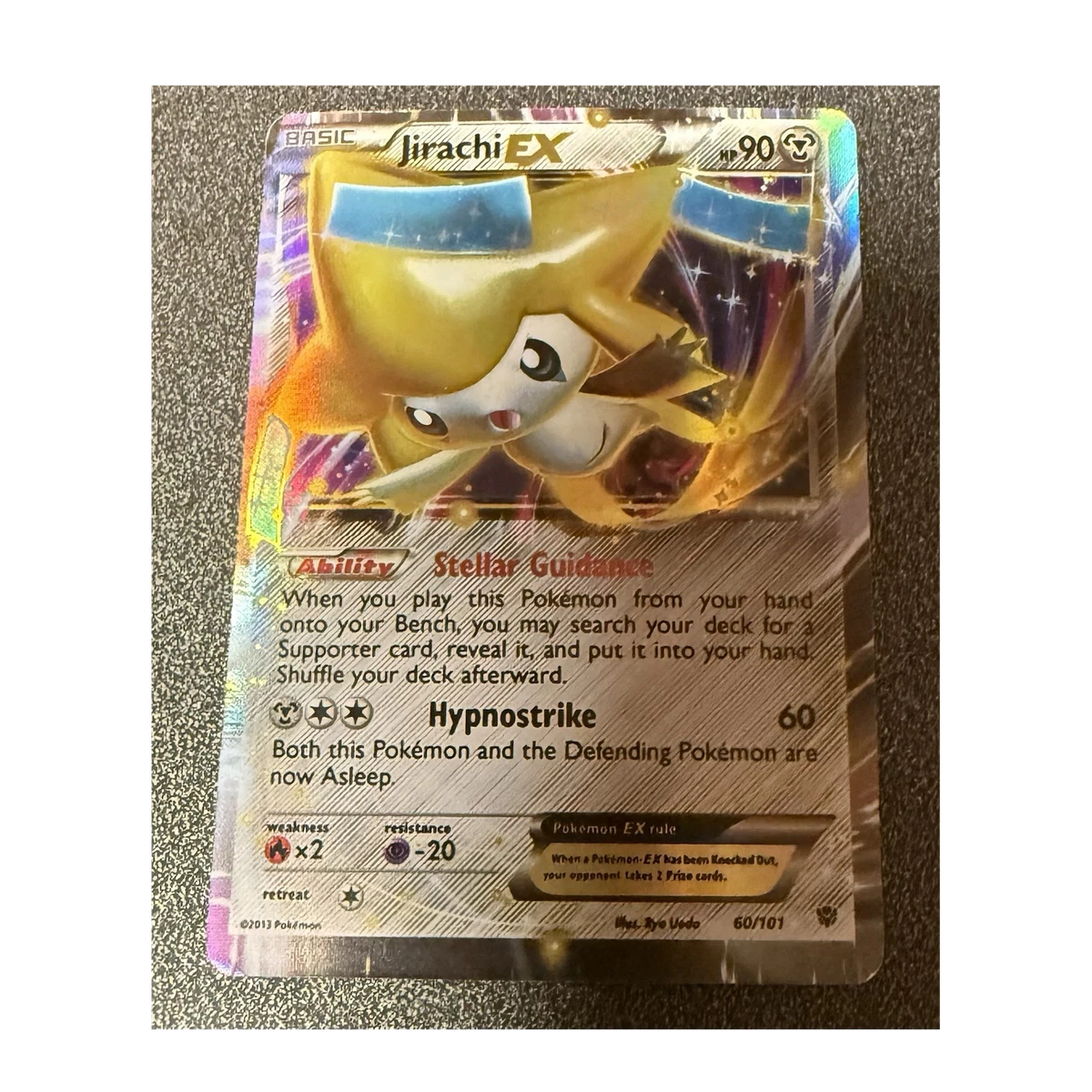jirachi ex pokemon card PSA 8 Jirachi - 8/101 Holo Rare main image 0