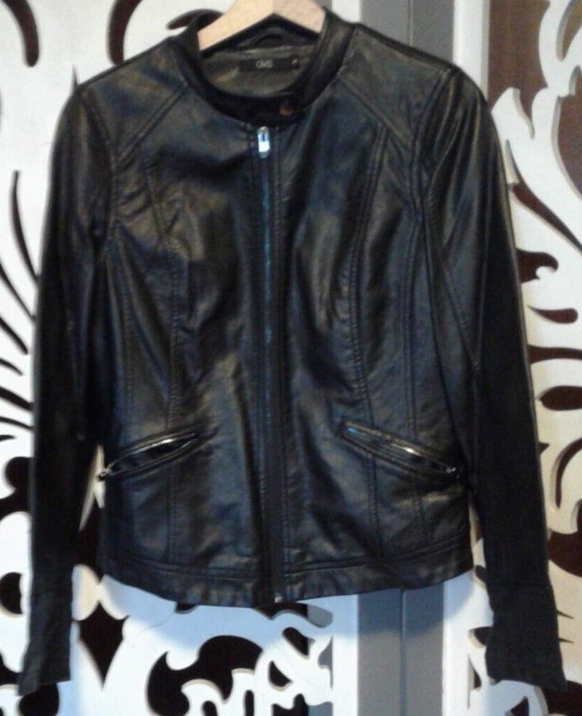 Giubbotto Pelle Giacca Ecopelle Ovs Giubbino Donna Ecopelle Nero