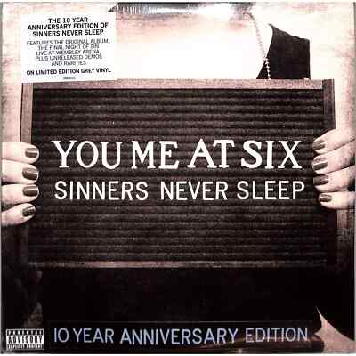 You Me At Six / SINNERS NEVER SLEEP (LTD.COLOURED 3LP) / Virgin / 3868010 / col