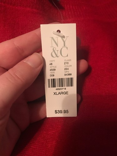 New York And Company Soho Easy Dolman con polsino (Coco Red-XL) - Foto 6 di 6