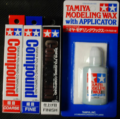 (GPab: 308,64/1L) Tamiya Compound Wax Gloss Coating Sponge