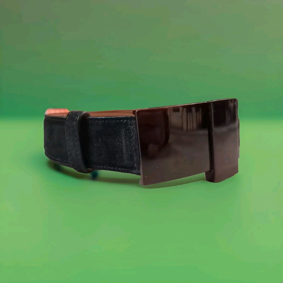 Gucci - Black Leather Belt - 70/28 Women display picture 1