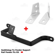 Fender Saddlebag Support Bracket Strut Fix Kit For Harley Touring FLT/FLH 85-08