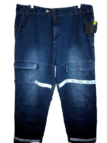 Vintage Marithe Francois Girbaud Blue Jeans Mens Size 40 Spell Out