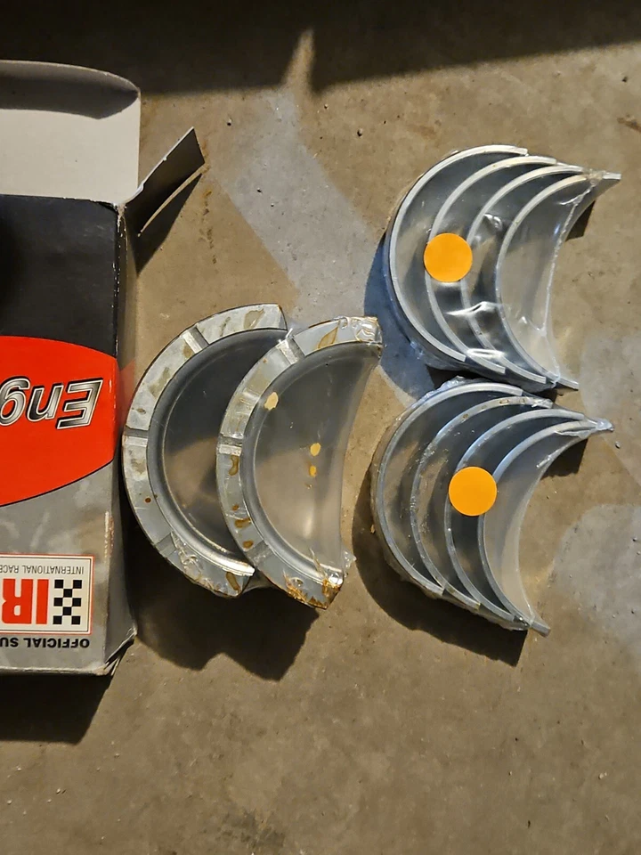 NOVO Enginetech BC296JSTD ALUMÍNIO SILÍCIO Conjunto de Rolamentos Principais do Virabrequim do Motor - Imagem 3 de 4