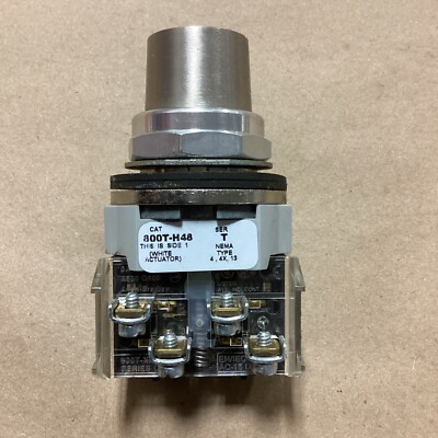 Allen Bradley 800T-H48 Key Selector Switch Ser. T 800TH48 No Key A64