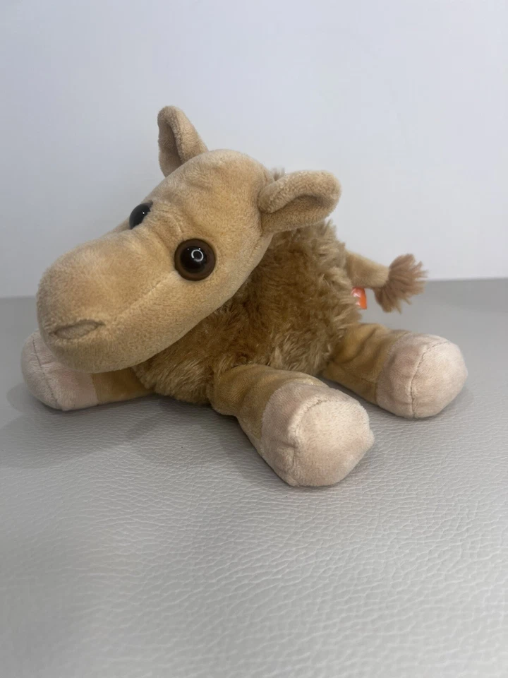 Wild Republic 7” Camel Plush Stuffed Animal Small 1 Hump Tan Brown Desert - Image 4 of 4