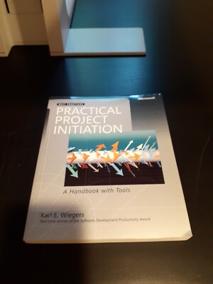 Practical Project Initiation Book, Signed by Author 