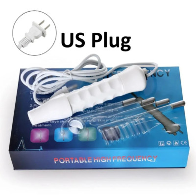 High Frequency Skin Therapy Wand Machine Portable Handheld for Acne Massage Skin