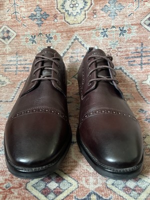 Cole Haan Men Grand Jefferson 2.0 Brown Leather Cap Toe  display picture 3