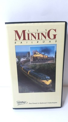 Pentrex  L T V Mining Railroad VHS Videotape 60 Minutes Live Audio And Narration
