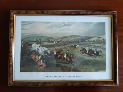 Print Vale of Aylesbury Steeple Chase Plate 1