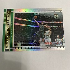 Jayson Tatum 2021-22 NBA Hoops Winter Foil Lights Camera Action Celtics SP