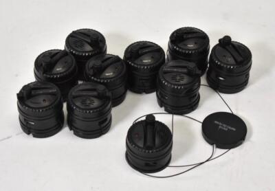 Lot of 10 Sekura Self Retracting Box Grip 2 Alarms w 40'' Lanyards Superlock