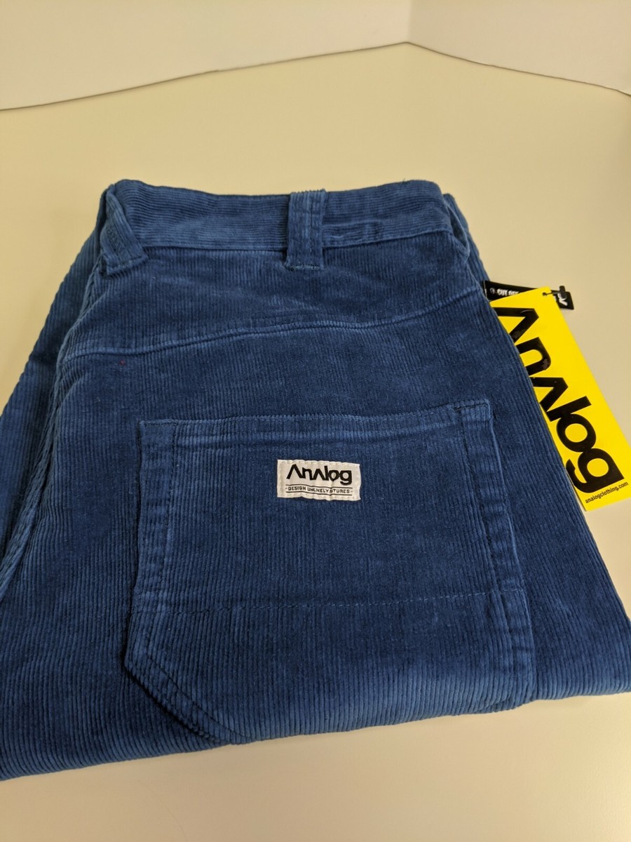 Burton Analog AG Design Unlikely Futures Corduroy Shorts Men's 28