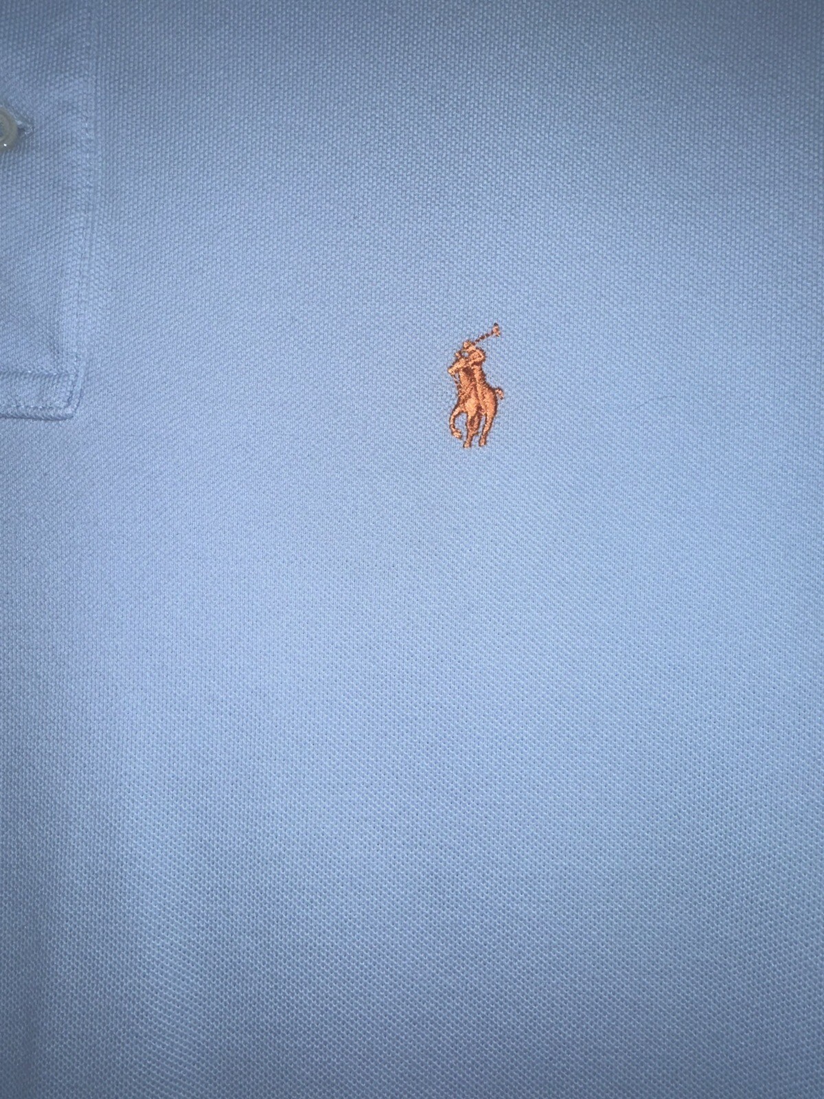 Polo Ralph Lauren Men's Polo Shirt Size X- Large Orange Pony