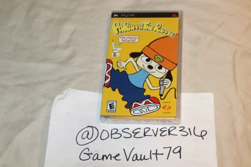 PaRappa the Rapper (Sony PSP, 2007) NEW SEALED