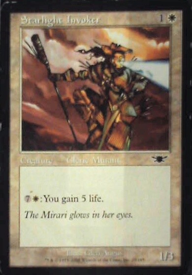 Starlight Invoker - Legions: #20, Magic: The Gathering Lp R97