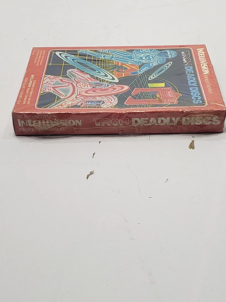 Vintage1982 Tron Deadly Discs Intellivision Cartridge Overlays Instructions NEW  - Image 4 of 4