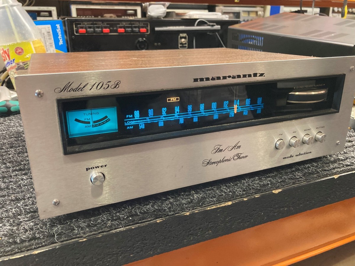 MARANTZ 105B AM/FM STEREOPHONIC TUNER (55720) | eBay Australia