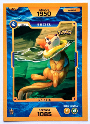 CARD POKEMON MASTER JOURNEYS 3R #224 BUIZEL 2023 PERU Edition TCG | eBay