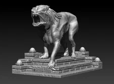 Predator Dog File STL for 3D Printing inspired by the film, THE PREDATOR, 2018