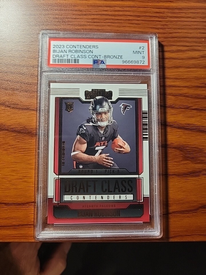 Bijan Robinson Panini Contenders Draft Class Contenders #2 Bronze