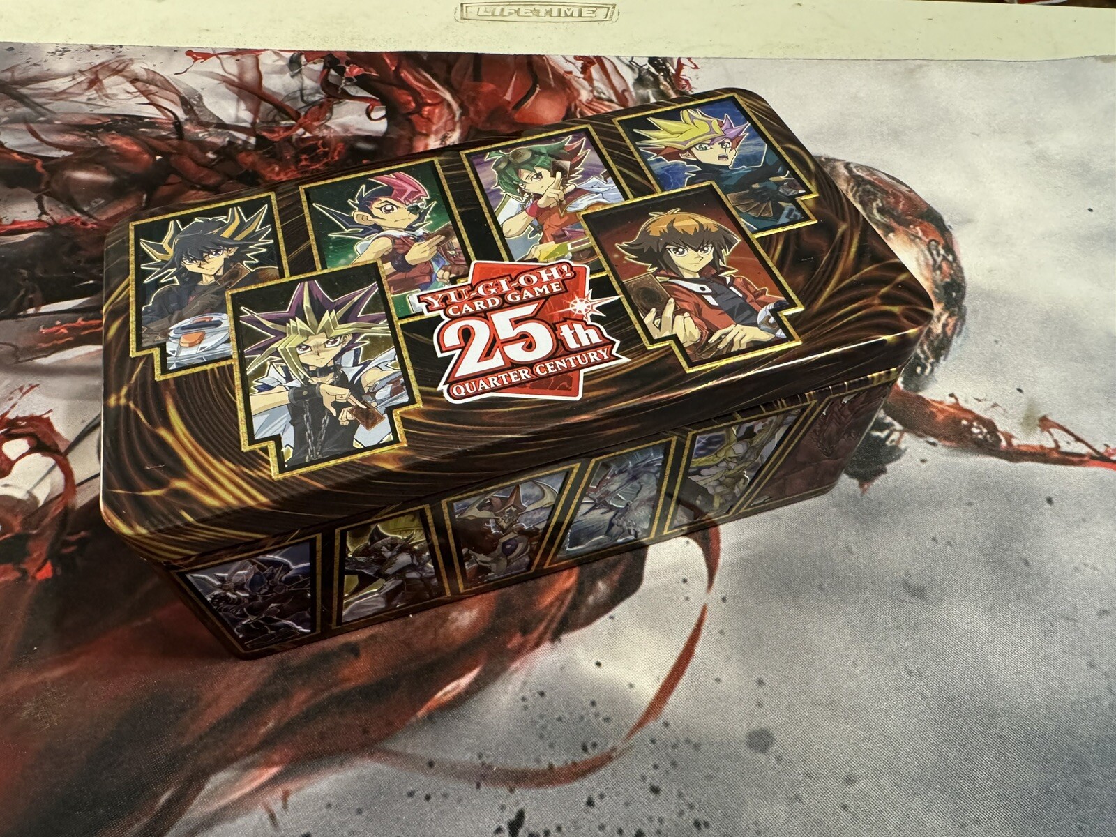 Yugioh Trading Cards; Rarity Collection 1 & 2 Bulk w/ 25th Anniversary Tin.