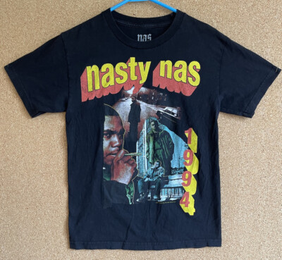 チープ&ナスティ　ロックTシャツ　1994 古着　cheap&nasty Men's Small Nasty Nas 1994 Rap Hip Hop T Shirt | eBay