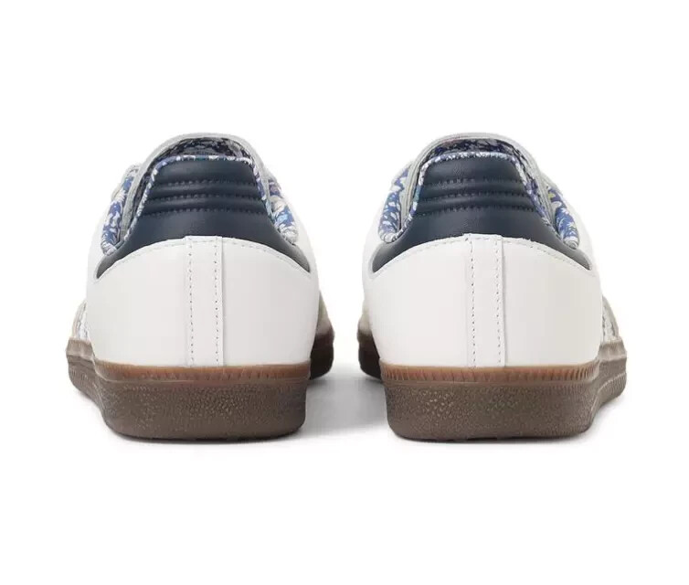 New Adidas x Liberty Samba Shoes - Footwear White (JP7249 New Adidas x Liberty Samba Shoes - Footwear White (JP7249