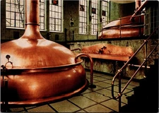 Postcard Germany Furth Humbser Brewery Copper Kettle Sudhaus