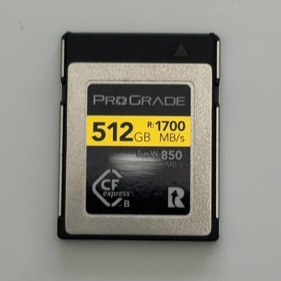 ProGrade Digital CFexpress Type B Memory Card  512GB