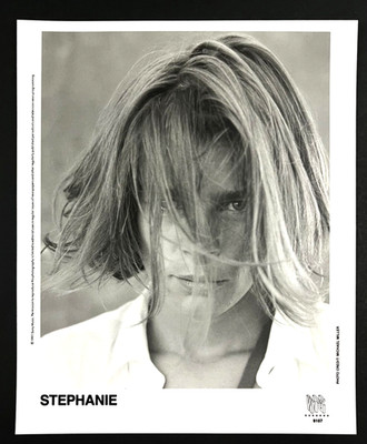 1991 Stephanie Princess Monaco Countess Music Album Vintage Reprint Press Photo