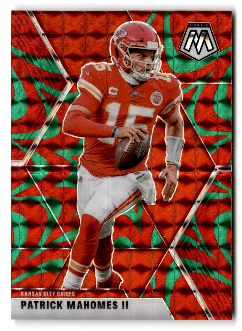 Patrick Mahomes trading card