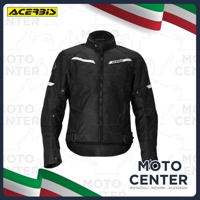 MOTORRADJACKE HERREN ACERBIS CE X STREET FARBE SCHWARZ GRÖSSE XL