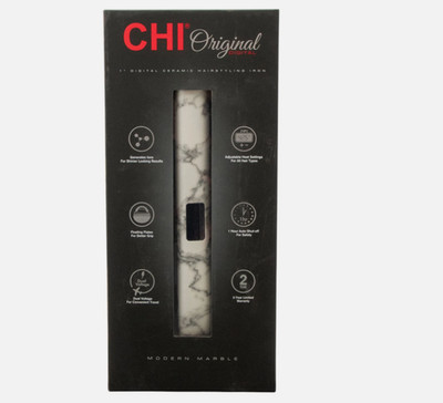 CHI Original Digital Modern Marble Ceramic Hairstyling Iron 1 Inch