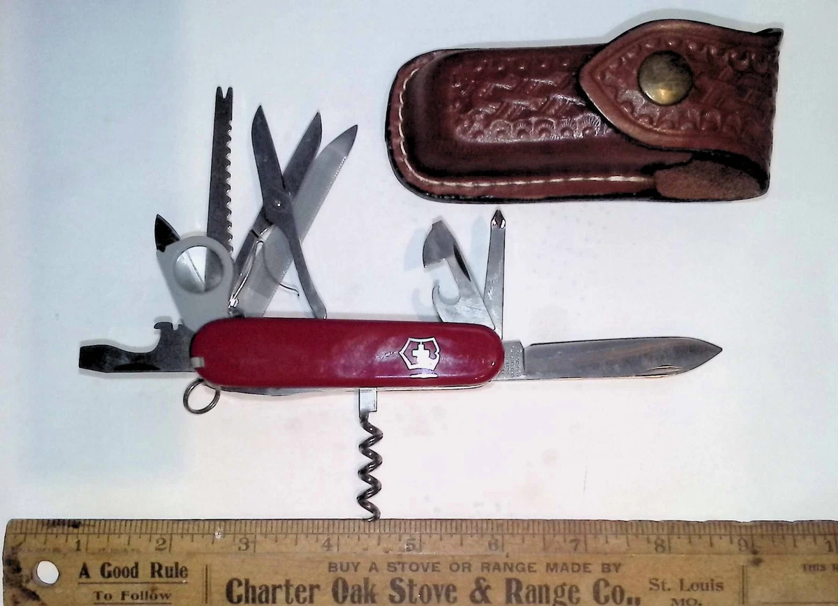 Victorinox Collectible Folding Knives Leather Handle for sale | eBay