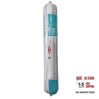 Dowsil 795 Silicone Building Sealant Sausage Gray 20 oz