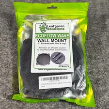 ECOFLOW Wave 2 & 3 Wall Plate Mount for 5in Intake Hose/Duct with Filter/Cap
