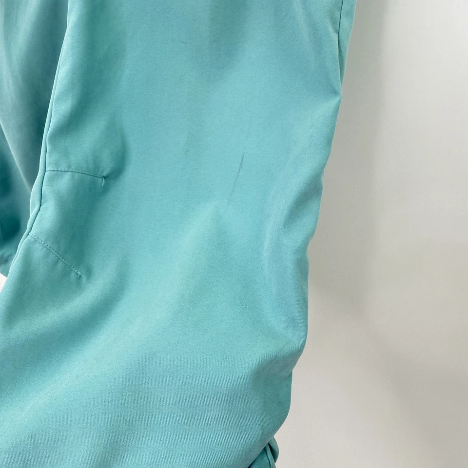 REI Niña Grande Azul Capri Exterior Senderismo UPF 50+ Cordón Secado Rápido Talla L Foto 3 de 4