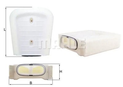Luftfilter Filtereinsatz LX 3295/8 MAHLE für PORSCHE BENTLEY AUDI VW