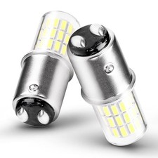 12Volt 2057 1157 2357 7528 LED Car Bulbs, 3W Bay15d/1157 6000K Daylight White