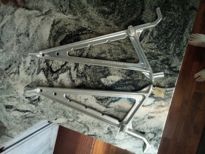 Paramount Aluminum Bait Bag BRACKETS, set for both sides, as pictured