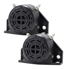Truck 2Pcs Back-up Alarm 105dB 12V-48V Car Circular alarm reversing horn 2PCS