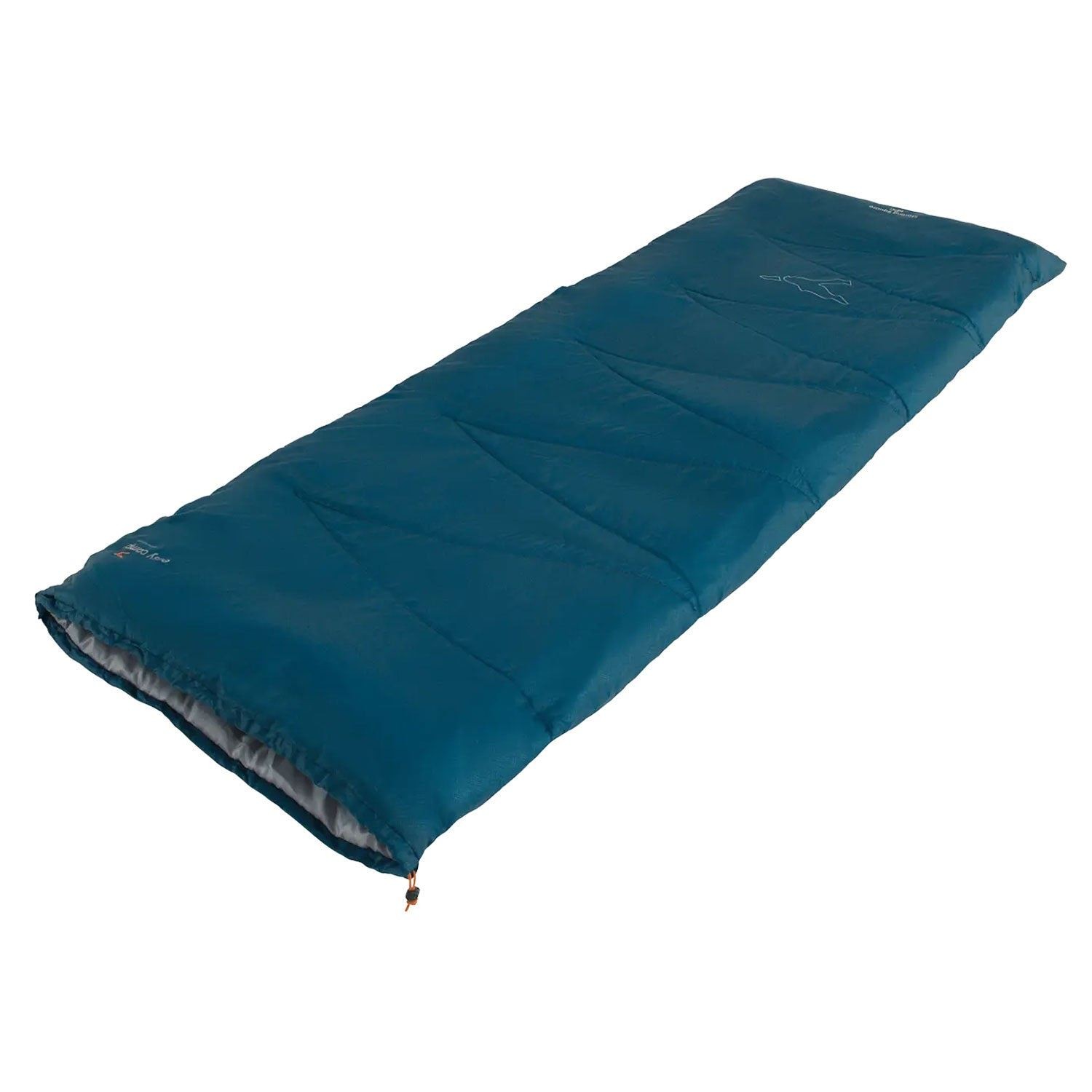 Easy Camp Starling Square Sleeping Bag Blue 10°C  Lightweight 1-2 seasons